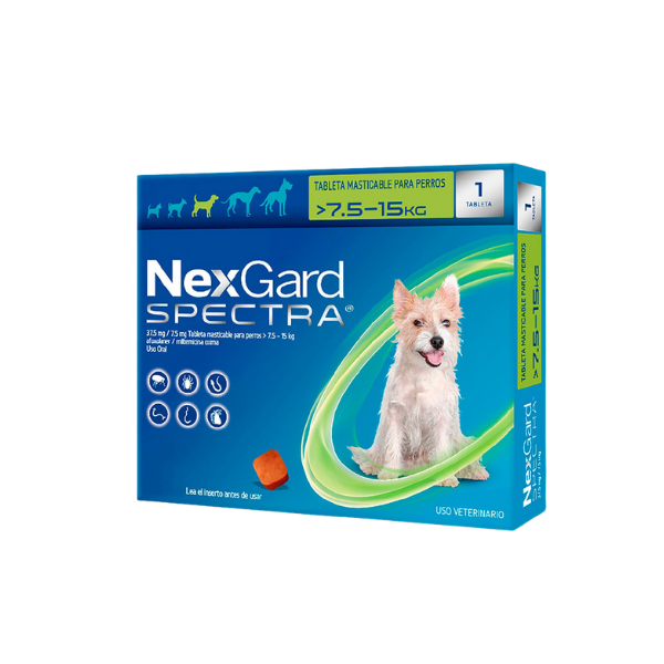 NexGard Spectra® 7.5 a 15kg