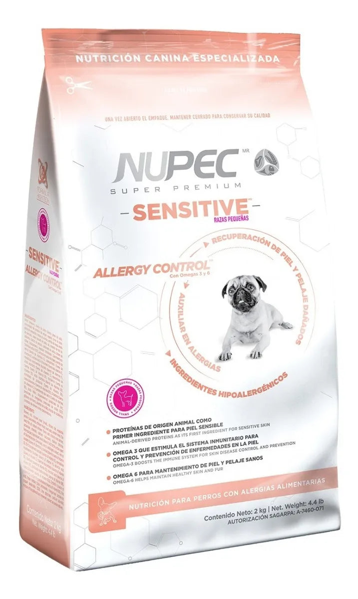 Nupec Alimento Perro Nutricion Sensible Razas Pequeñas