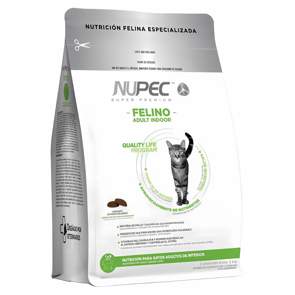 Nupec Alimento Gato Indoor Adulto